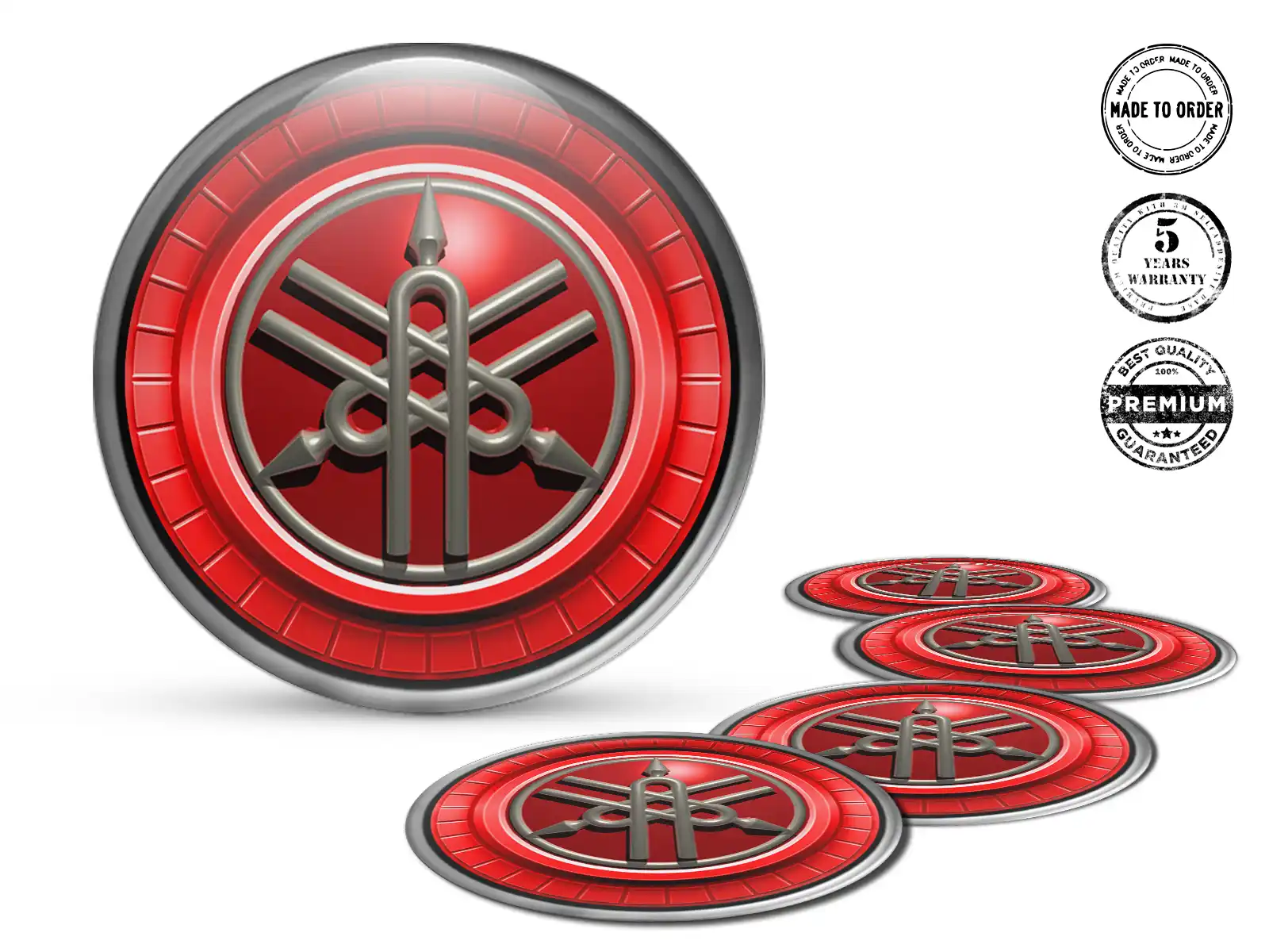 Yamaha Silikonsticker Ausgabe Premium Felgendekoration